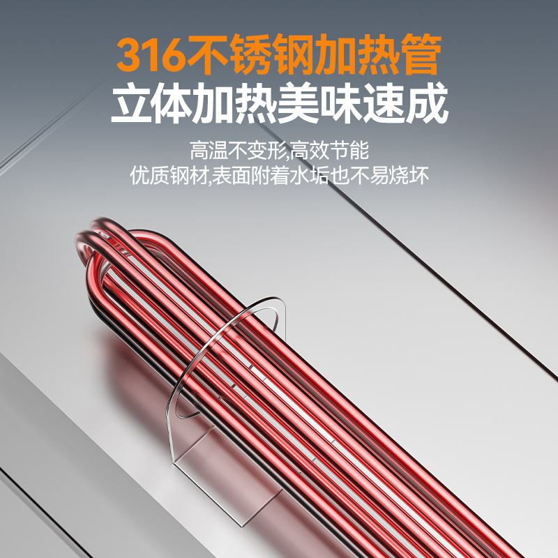 麥大廚升級款燃氣三缸9頭18粉籬自動煮面爐商用