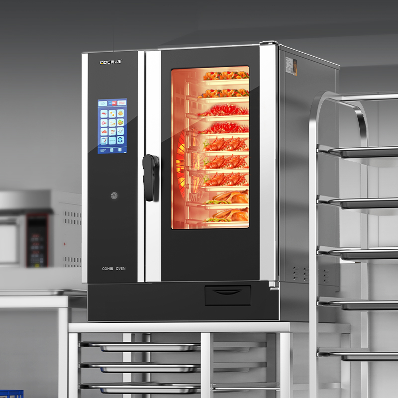 麥大廚ZKA19系列10層觸屏式商用萬能蒸烤箱18.5kW